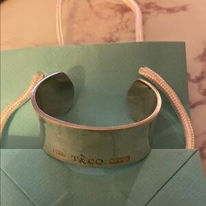 Authentic Tiffany & Co Sterling Silver Cuff Bracelet